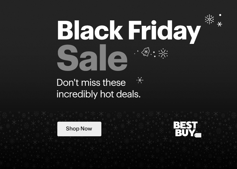 Screenshot showing a Best Buy ad to start saving on Black Friday.